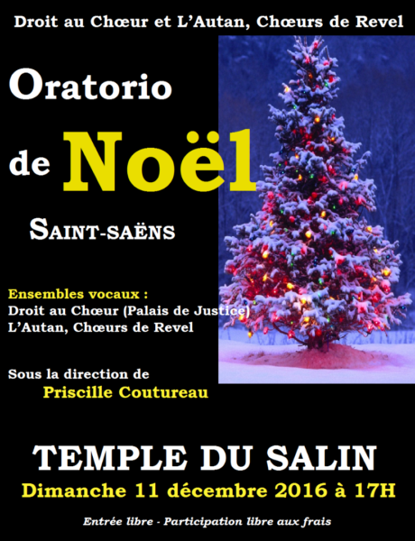 Grand concert de Noël organisé par les A.O.T.S