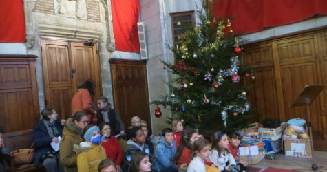 Fête de l’Avent au Salin, avec les enfants