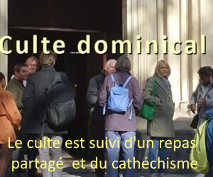 Culte dominical au Salin suivi d’un repas partagé